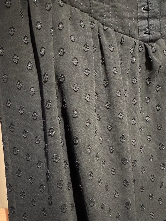 GUESS Black Polkadot Mini Halter dress, size 2 - Picture 3 of 7